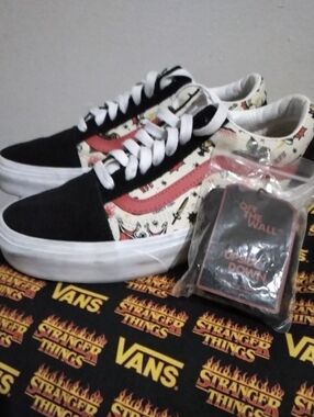 Vans Limited Edition Stranger Things Skate Shoes Men's Sz 6.5